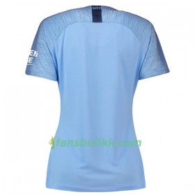 Fotballdrakt Manchester City Dame Hjemmetrøye 2018-2019 Kortermet